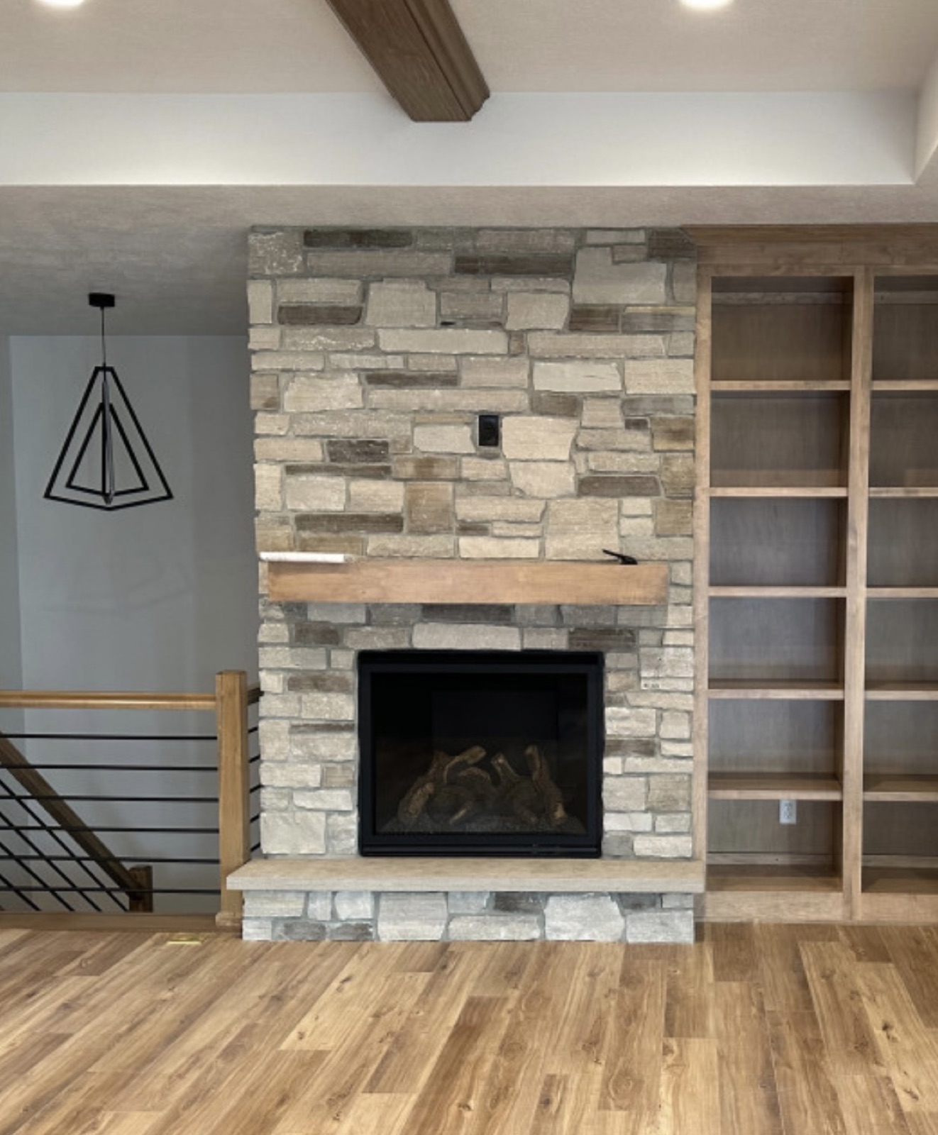 Fireplace build